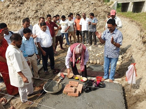 मन्त्री रावलद्धारा भवन शिलान्यास