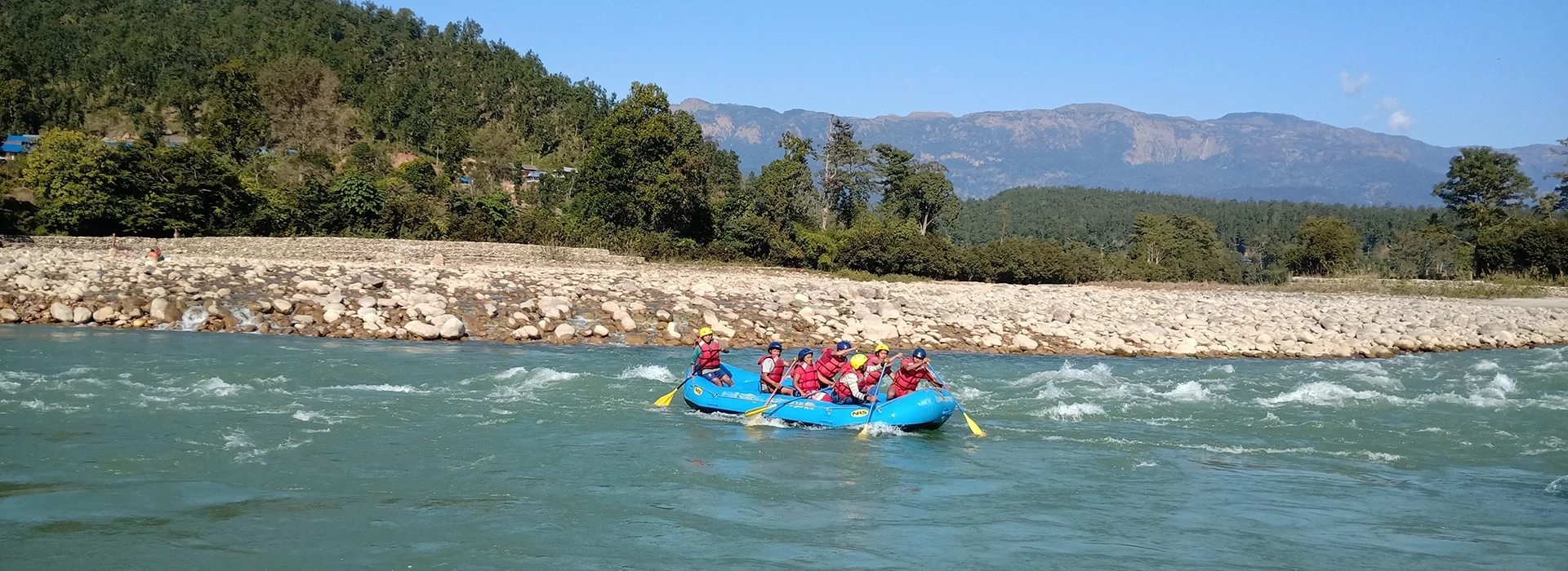 राकमदेखि दौलतपुरसम्म र्याफ्टिङ दौड हुने