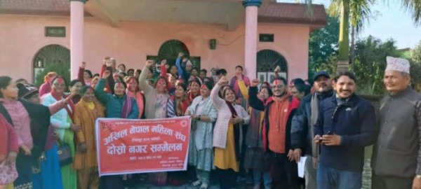 अखिल नेपाल महिला संघ टीकापुरको अध्यक्षमा कुँवर