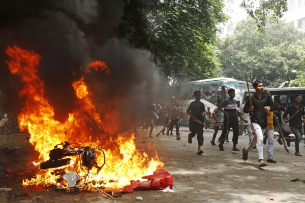 बंगलादेशमा पुनः चर्कियो प्रदर्शन