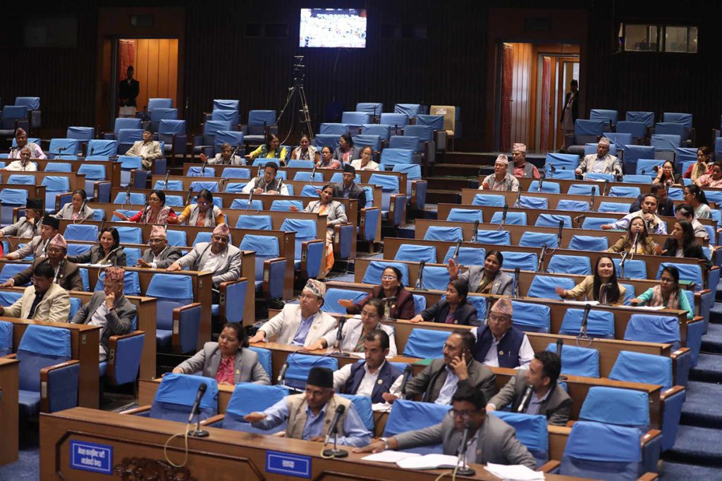 टिआरसी विधेयक संसदमा प्रस्तुत हुँदै